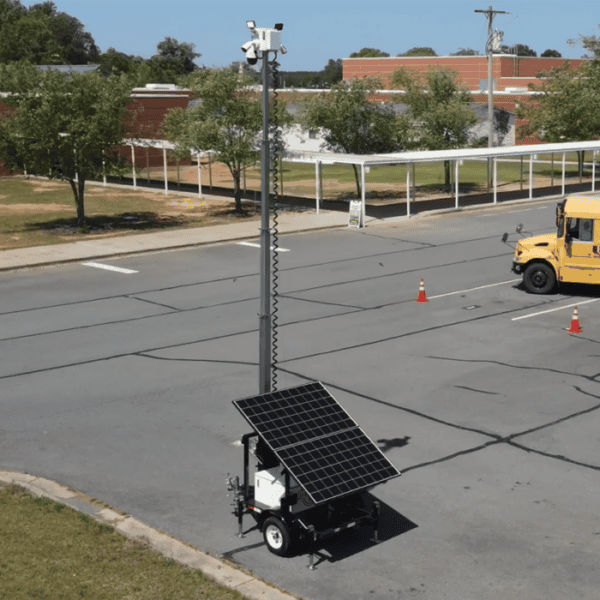 security camera trailer