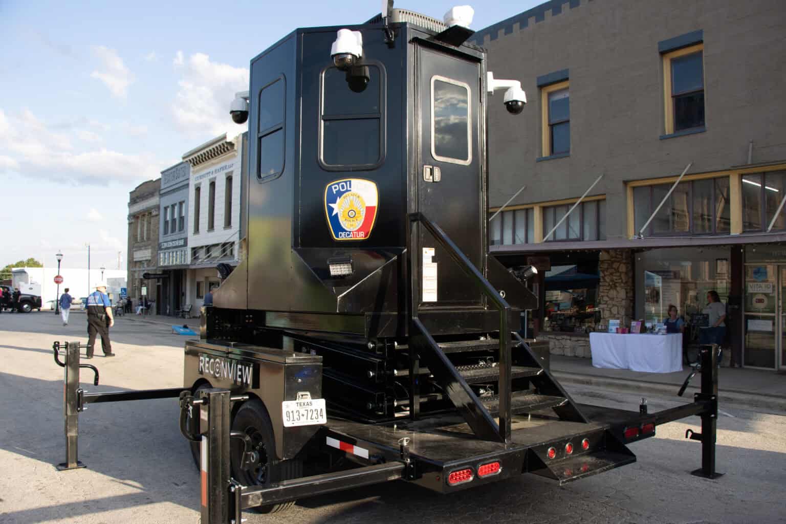 Decatur Police Department – Mobile Surveillance Tower Deployment from ReconView