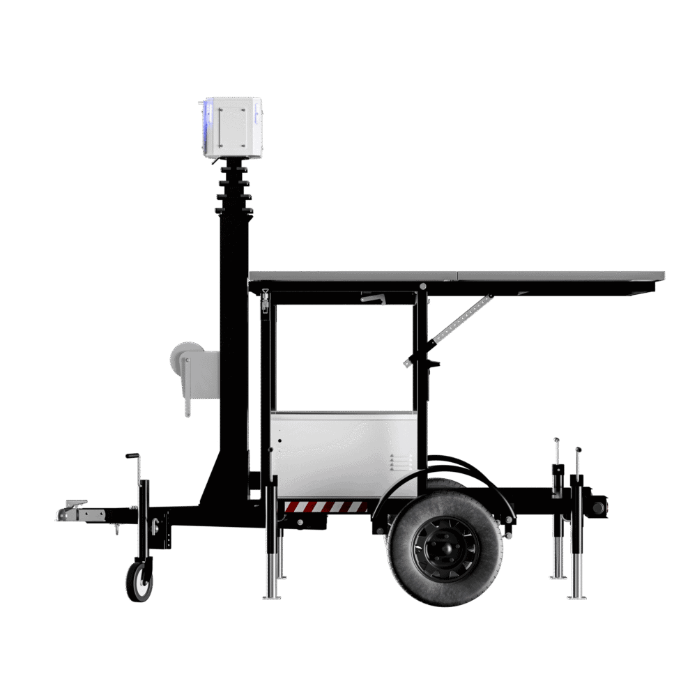 Reconview SecureLot Mobile Security Camera Trailer - Integrator Model