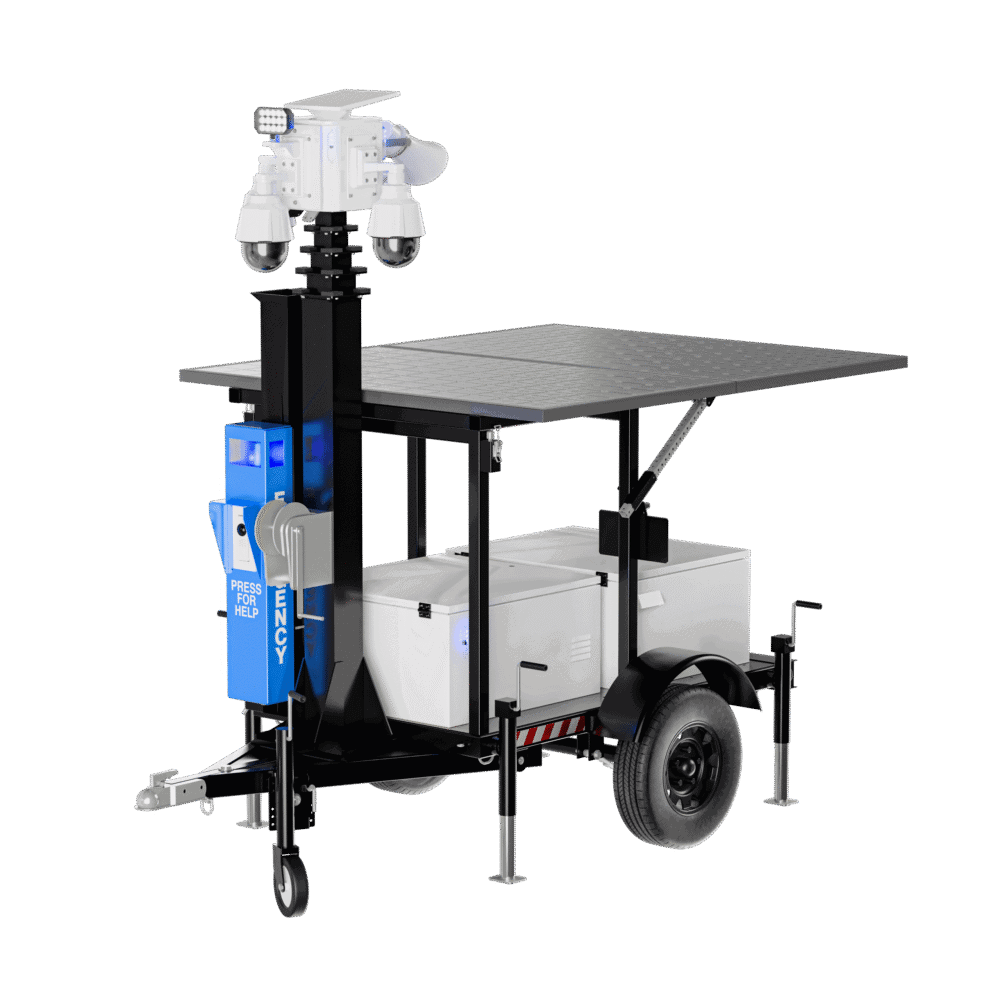 Reconview SecureLot APEX model camera trailer