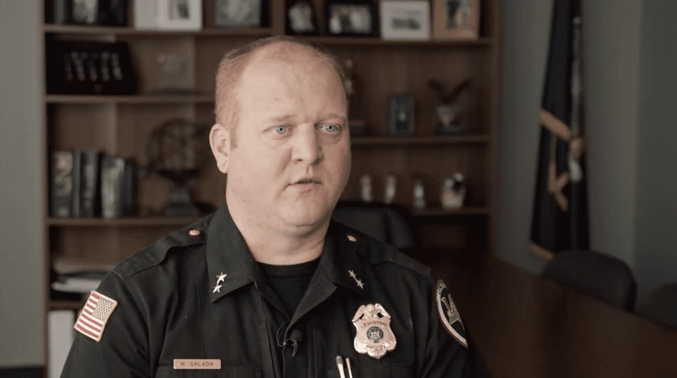 Lewiston NY police chief Michael Salada interview with Reconview.