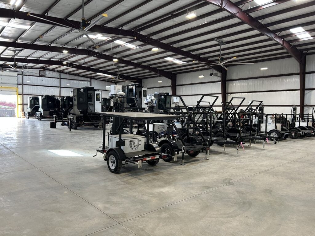 Picture of inside Reconview's manufacturing facility in Locust, NC